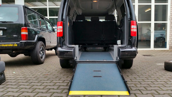 Verladesystem - Rampe  VW-Caddy 6