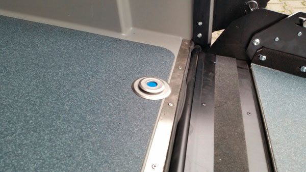 Verladesystem - Rampe  VW-Caddy 8