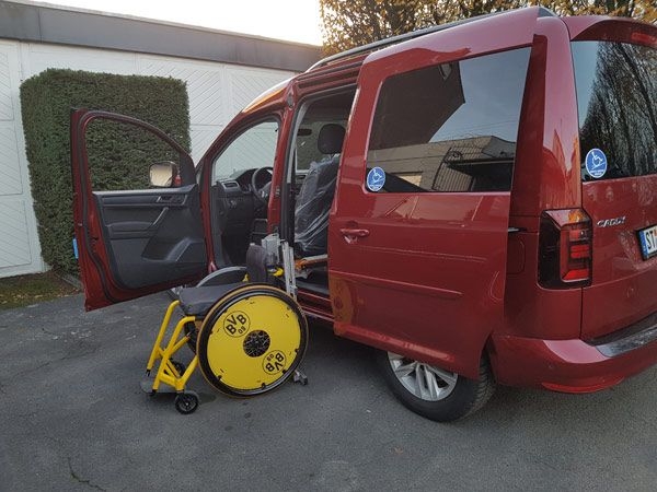 Elektrisches Verladesystem der Firma Rausch (VW Caddy)