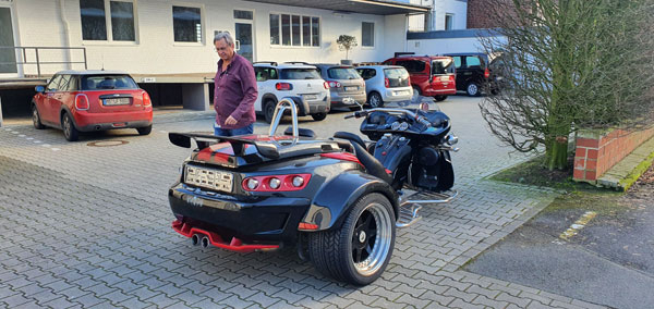 Umrüstung Trike 4