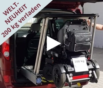 Welt-Neuheit - 200 kg Rollstuhllift