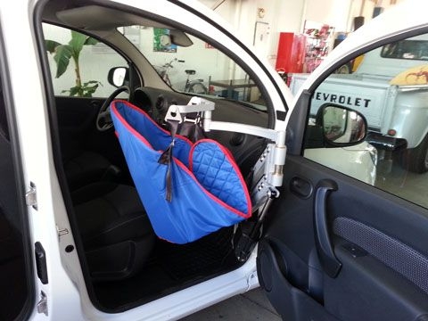 Personenschwenklifter Beifahrer