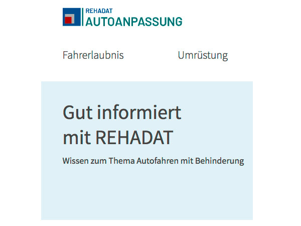 Mit Rehadat gut informiert