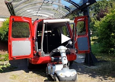 Scooter Lift GDG 90 - müheloses Einladen